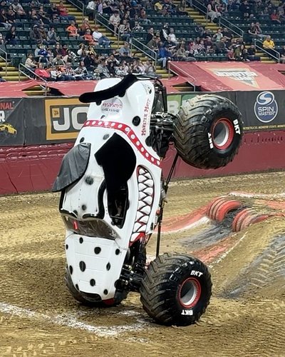 Monster Jam Dayton Ohio (Show 3) 2 Wheel Skills 🔥 Highlights (11/3/24) #monsterjam #monstertrucks #offroad #bigtrucks #2wheel...
