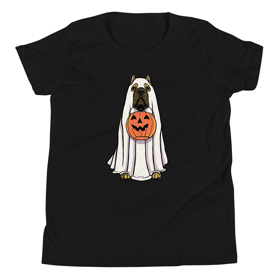 Halloween Cane Corso(Fawn, Cropped Ears) Youth T-Shirt product image (8)