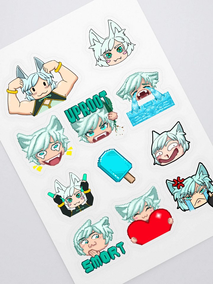 Emote Sticker Sheet product image (1)