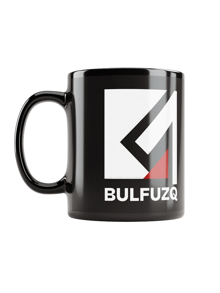 Bulfuzq | Black Glossy Mug product image (2)