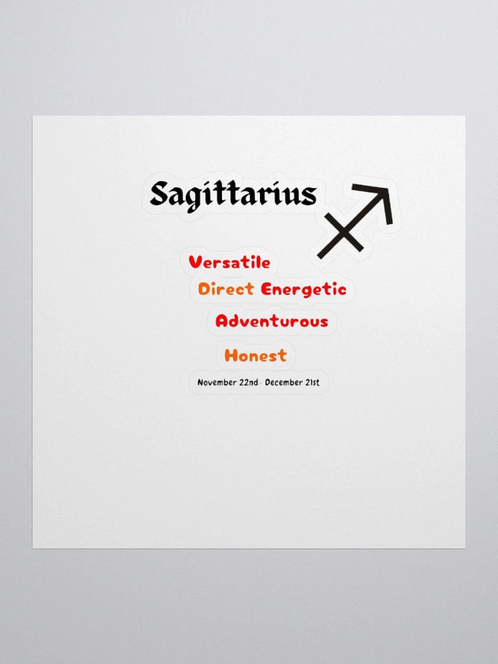 Sagittarius Stickers product image (2)