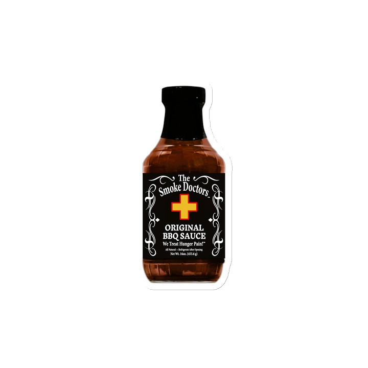 The Smoke Doctors Original BBQ Sauce Die-Cut Magnet product image (2)