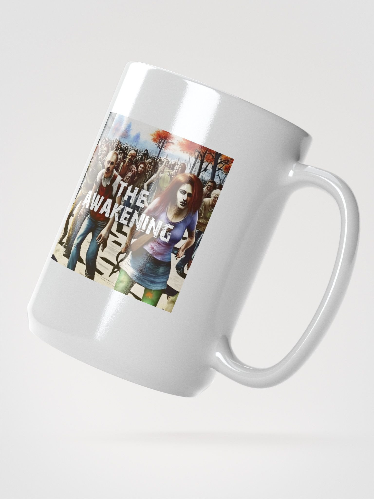 The Awakening White Glossy Mug product image (3)
