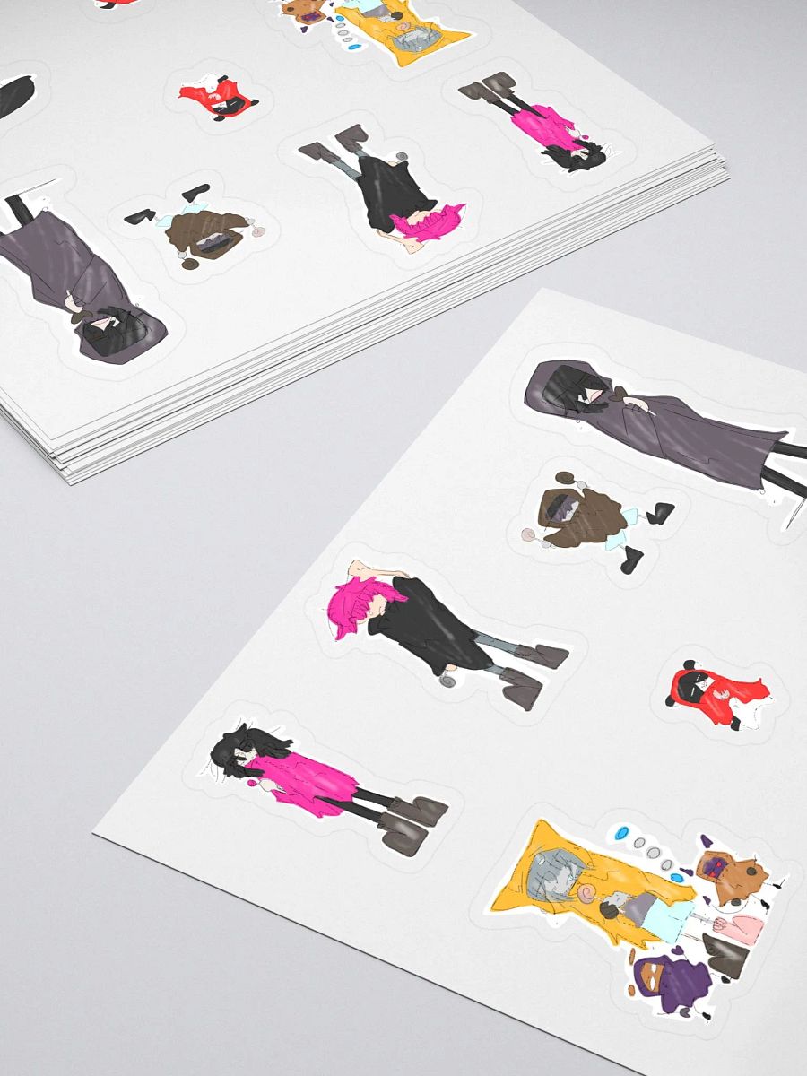 Moon Savers + Hampan and Ray stickers product image (4)