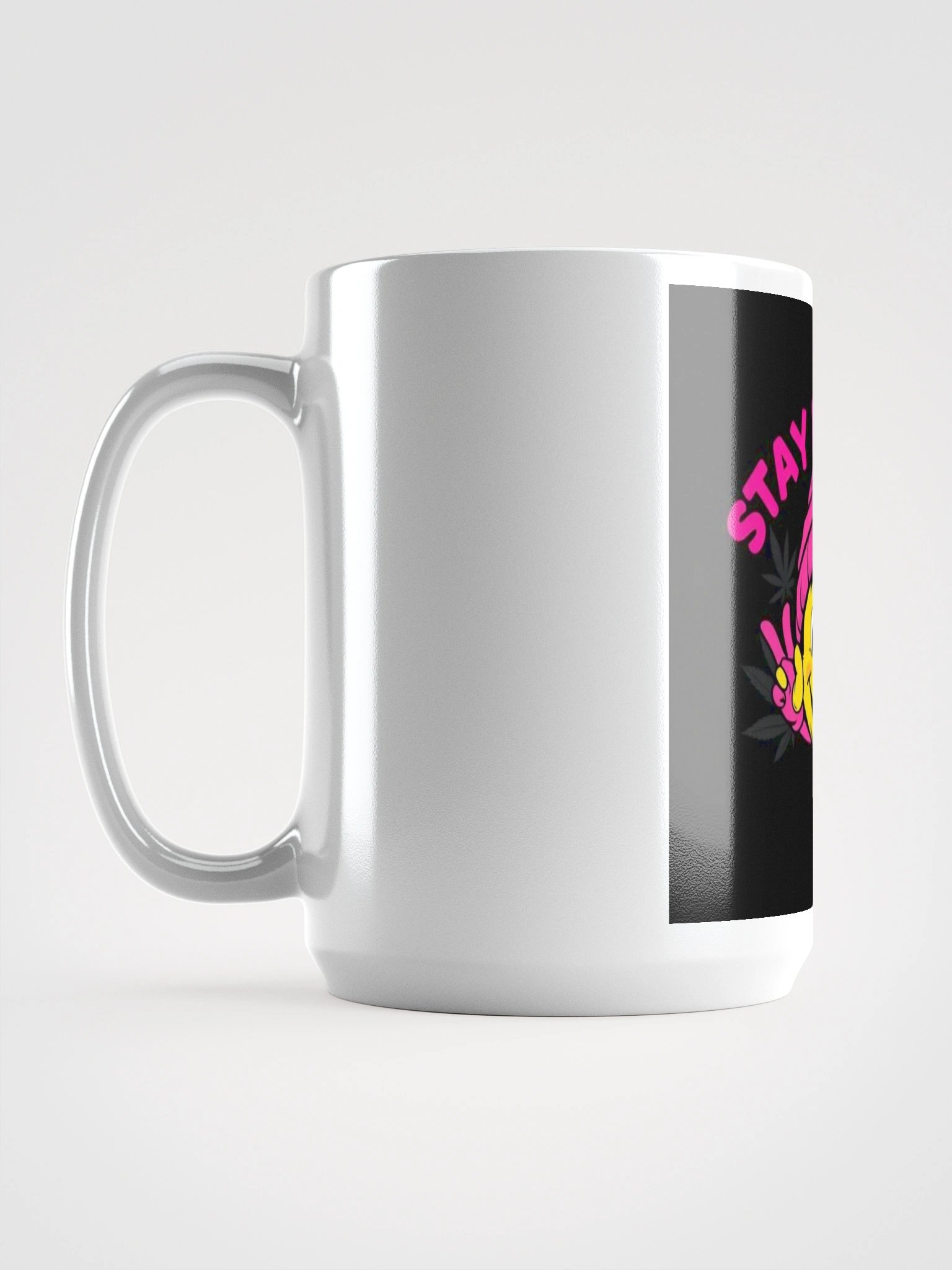 Stay Positive Smiley Face Mug product image (6)