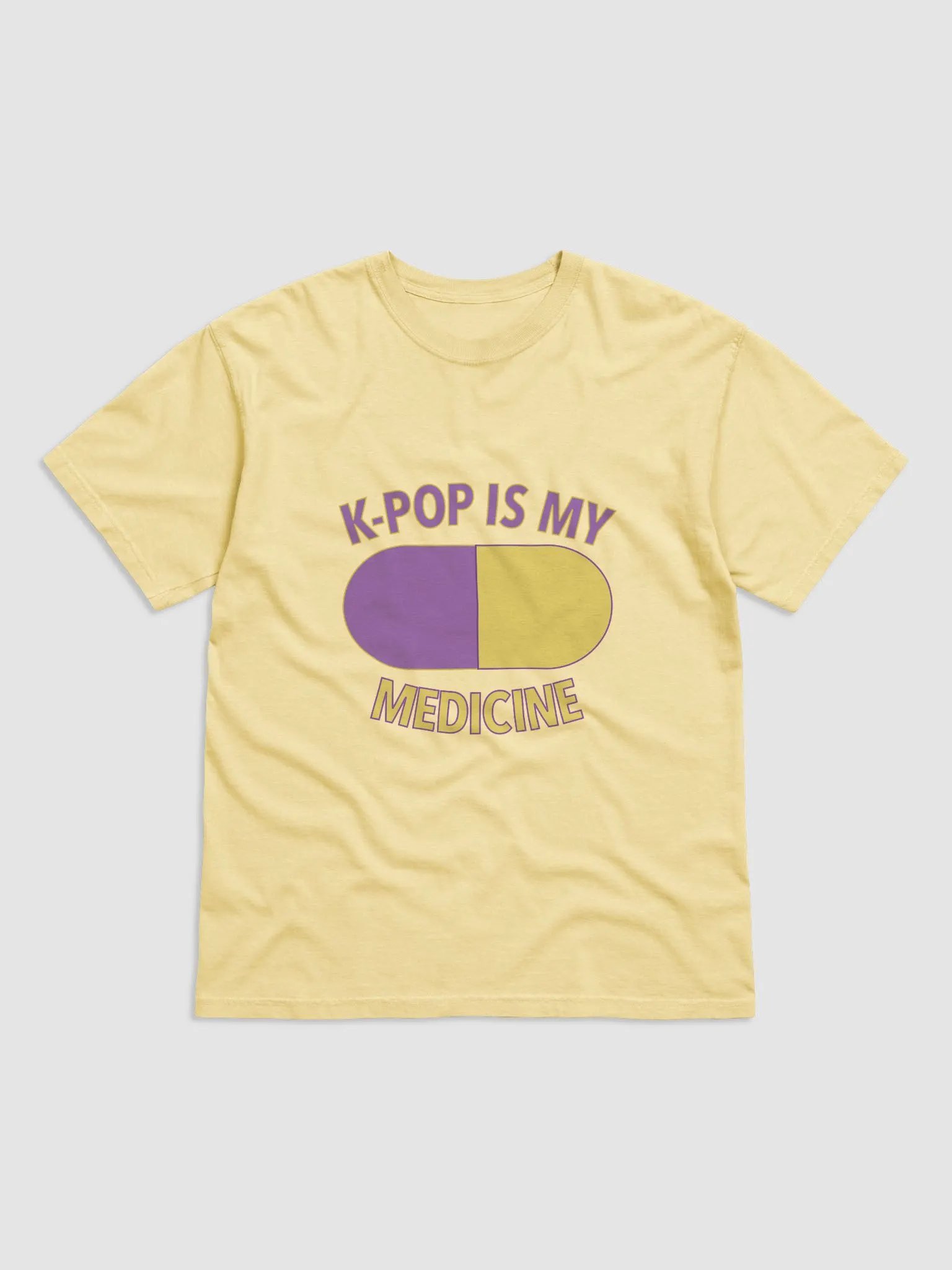 K-Pop Is My Medicine Heavyweight T-Shirt product image (36)