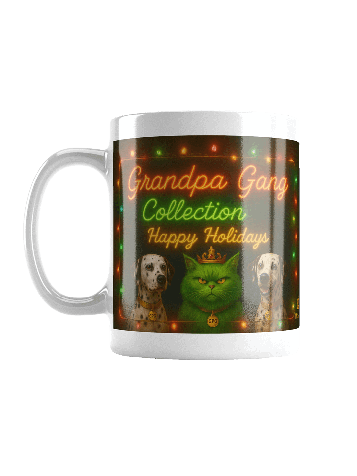 Neon Grandpa Gang Happy Holidays Mug product image (2)