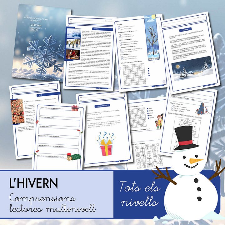 Comprensions lectores multinivell: l'hivern product image (1)
