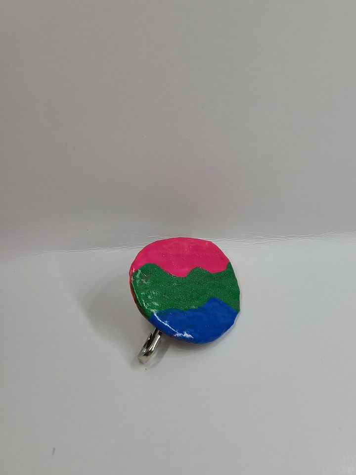 polysexual pride bottle cap pin product image (1)