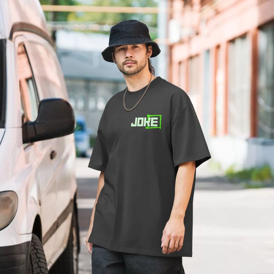 You think it's a joke unisex faded oversizedt-shirt product image (8)