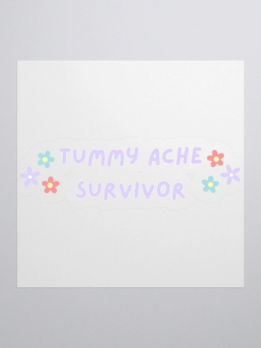 Victimized by Tummy Ache Sticker product image (2)