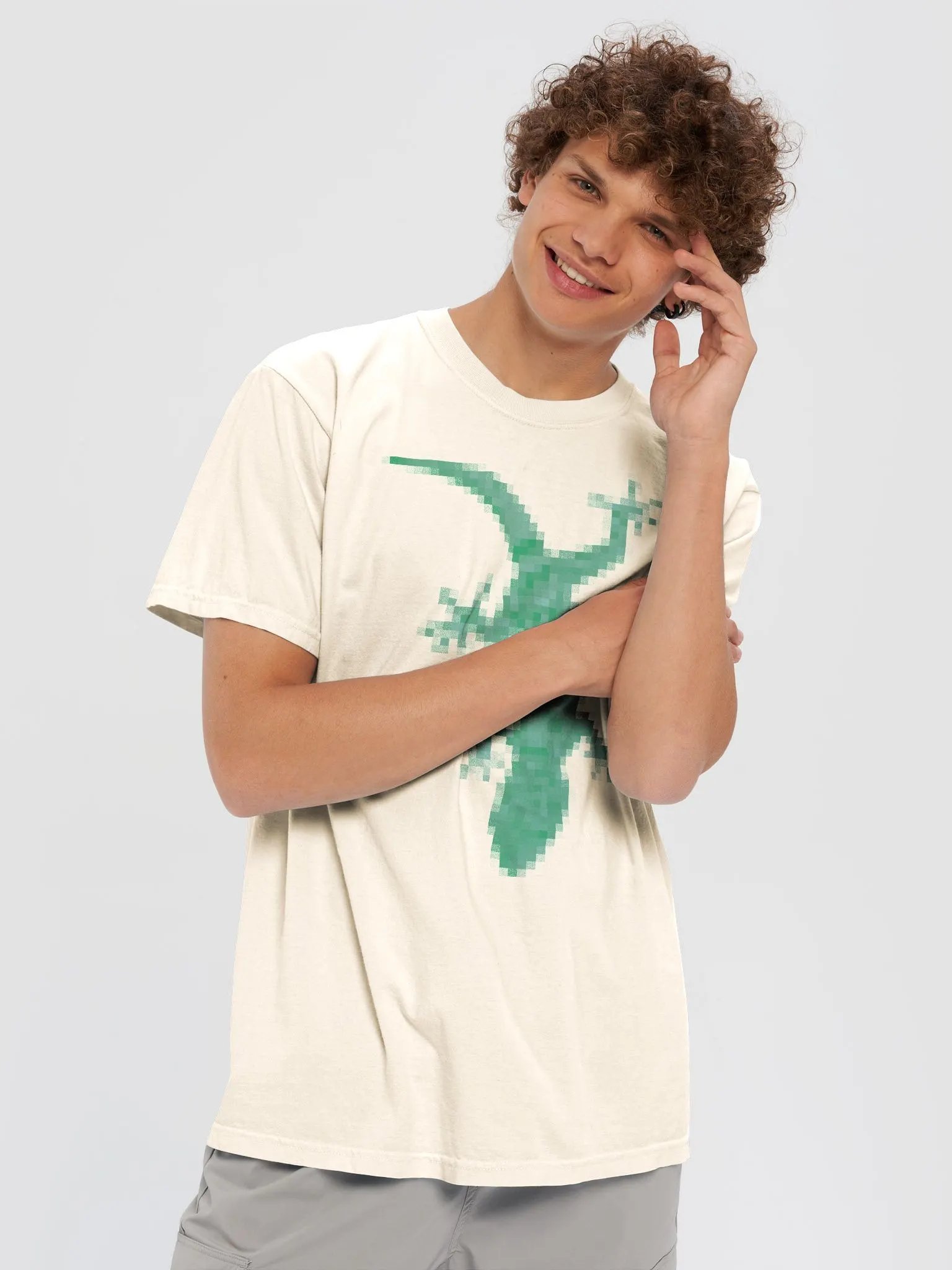 Glitchy Gecko t shirt product image (5)