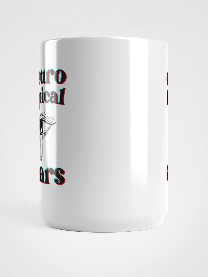 NEUROTYPICAL TEARS white glossy mug product image (2)