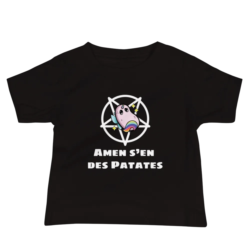 ''Amen'' T-shirt à manches courtes en jersey pour bébé product image (3)