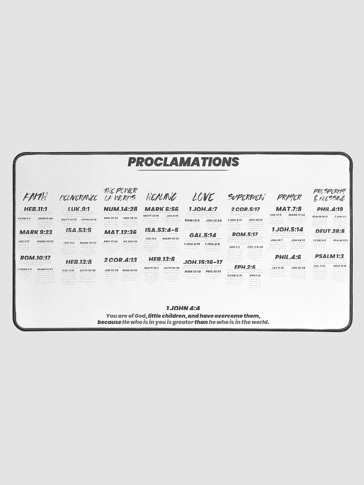 Proclamation Deskmat product image (1)