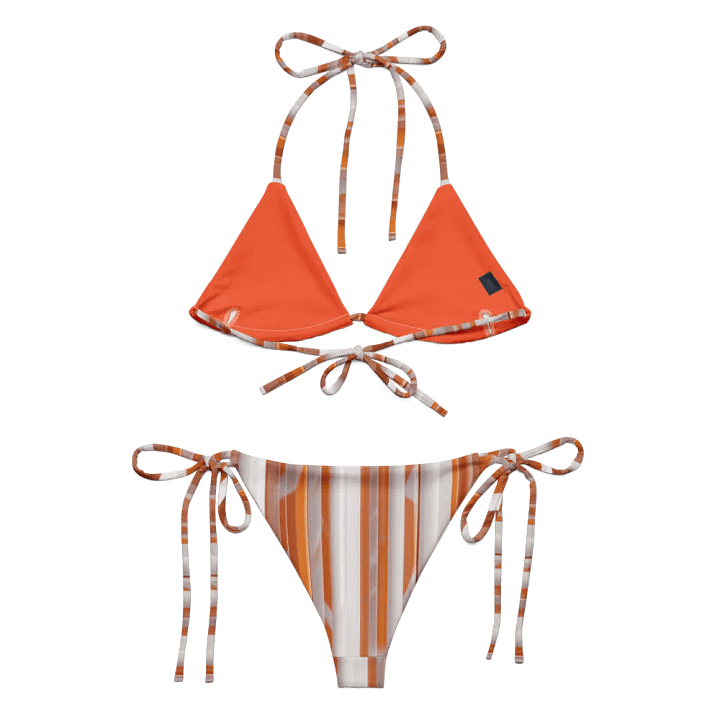 Reflective Sunset Stripes Bikini product image (2)