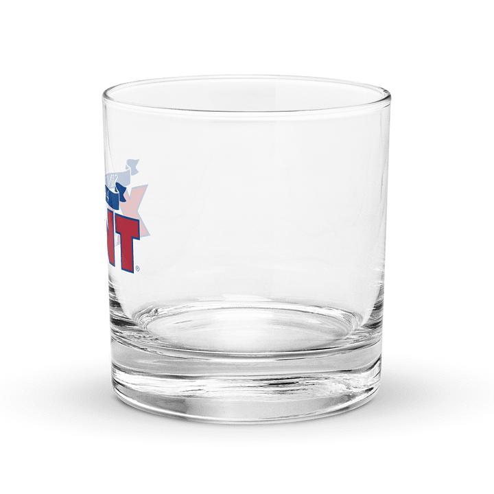 XLNT Foods Logo Rocks Glass product image (2)