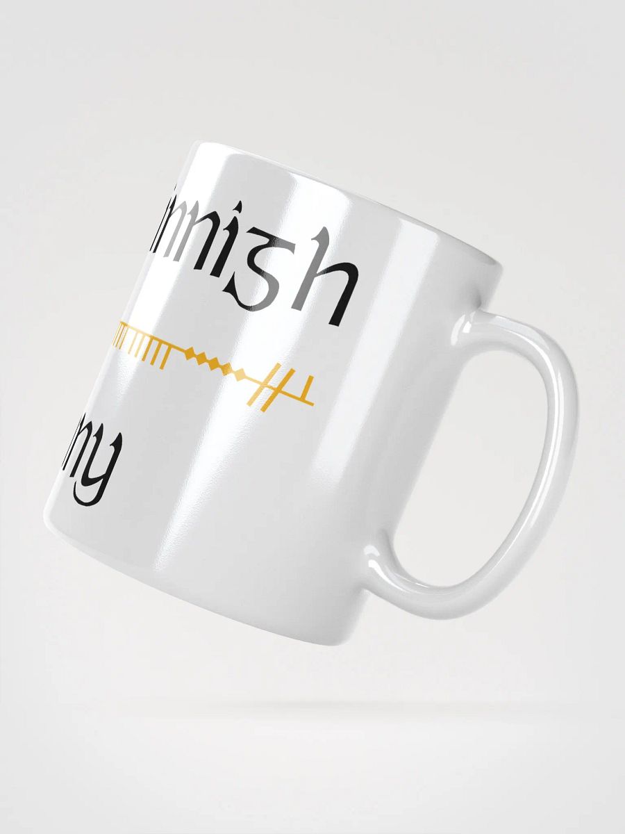 Kilkenny/Cill Chainnigh Scholastic style Ogham Mug product image (2)