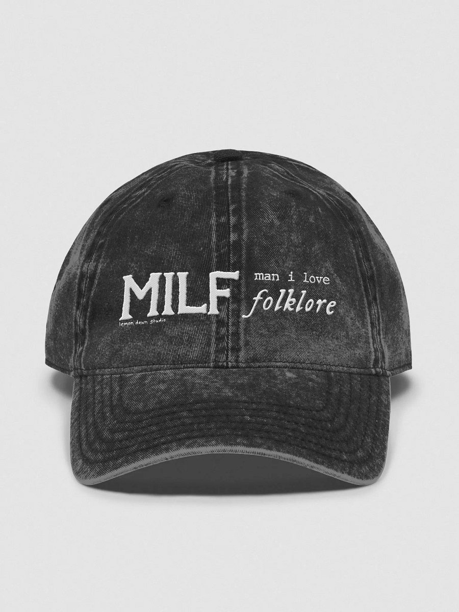 MILF - Man I Love Folklore Distressed Dad Cap product image (1)