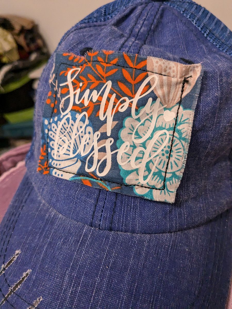 Blue Blessed Cap product image (1)