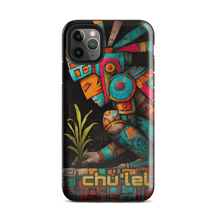 Ch’ulel Guardian – Mayan Spirit iPhone Case product image (2)