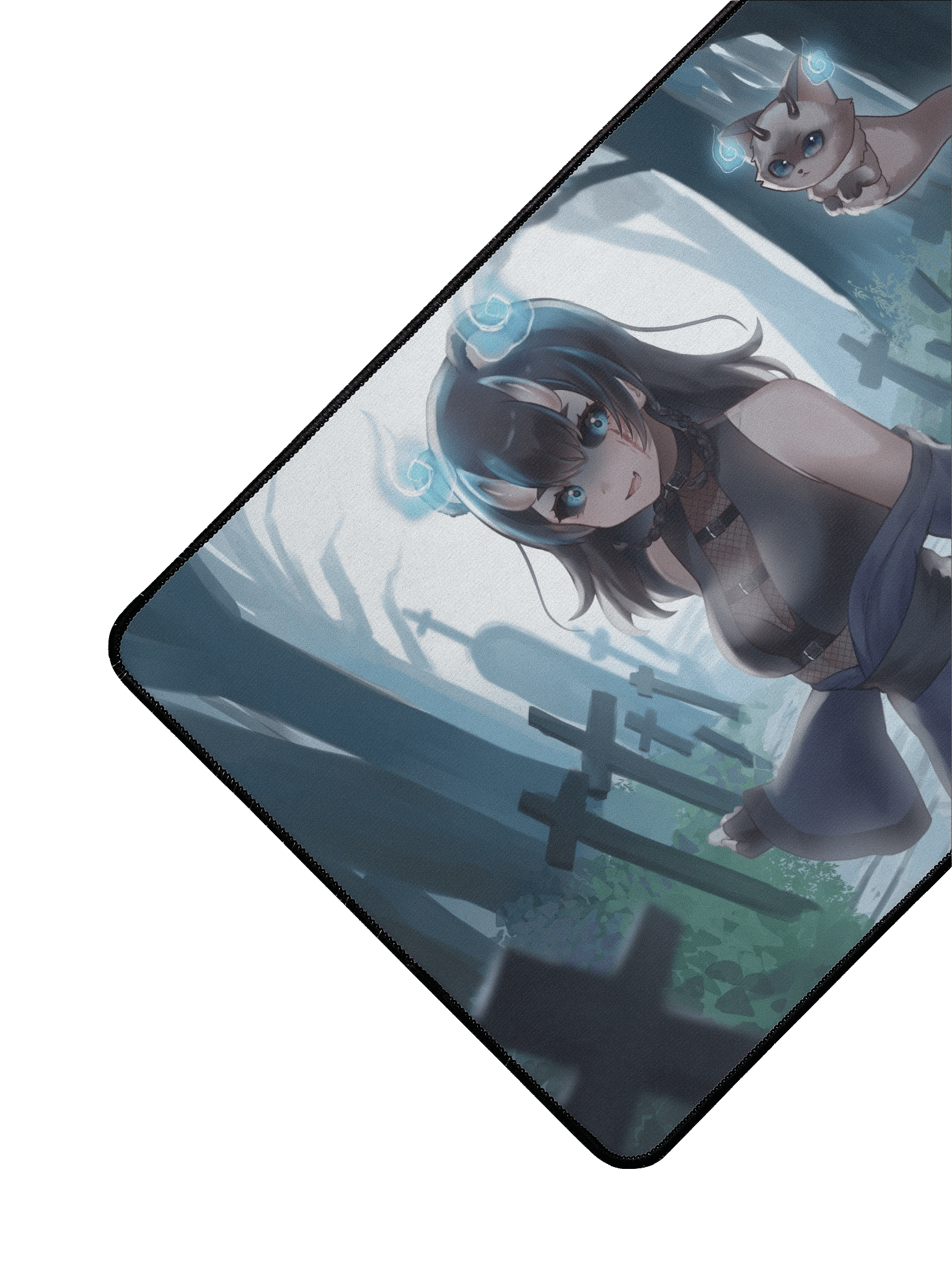 Demon Bear Desk Mat – 5.5” x 31.5” product image (3)