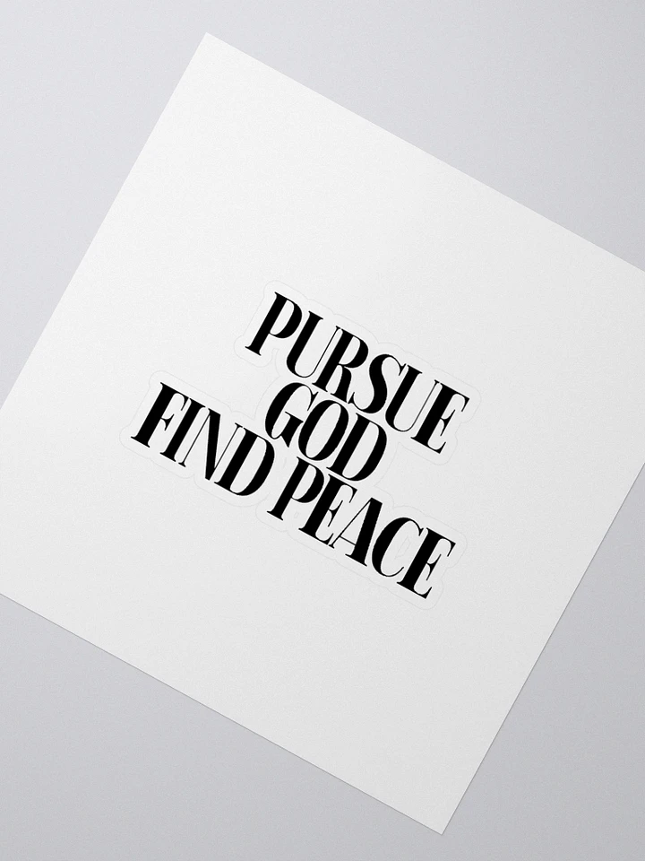 PURSUE GOD FIND PEACE product image (7)