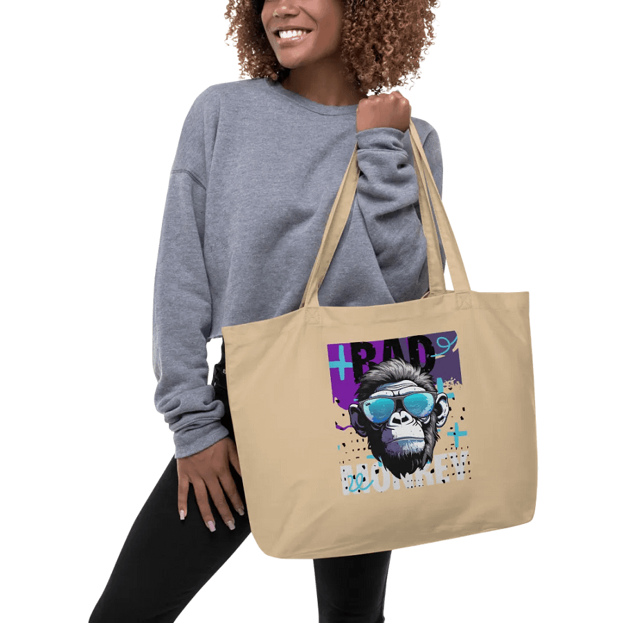 Reflective Bad Monkey Tote product image (8)