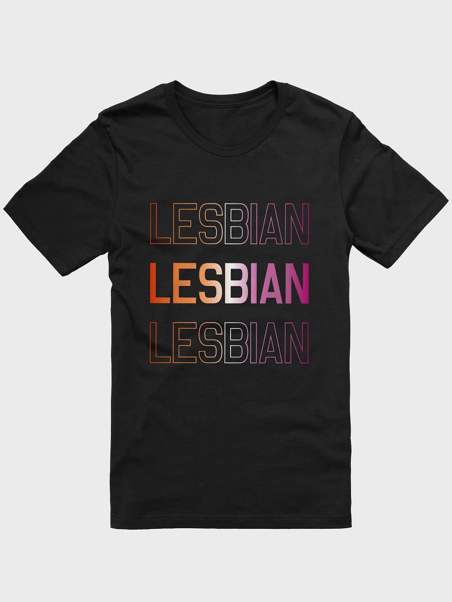 lesbian outline t-shirt product image (1)