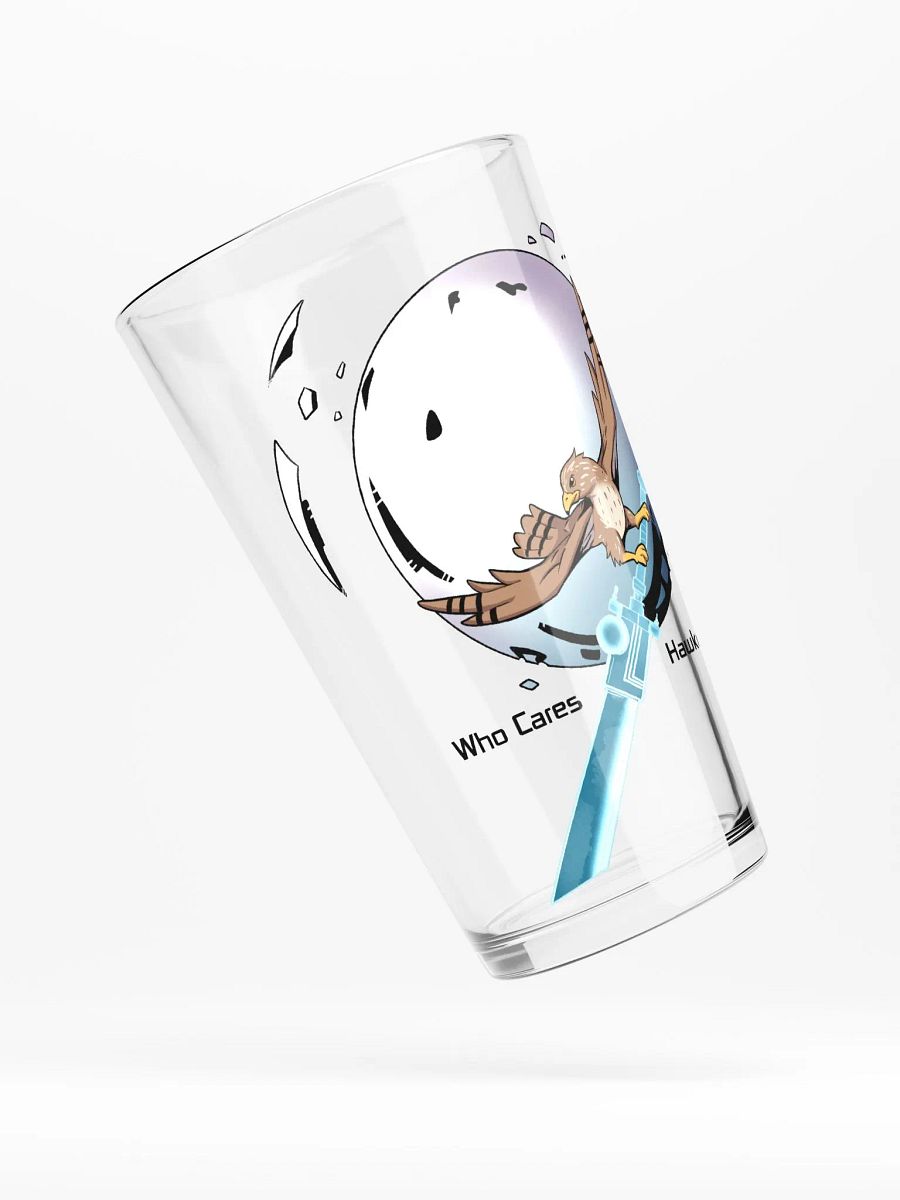Who Cares? Hawke Cares! Pint Glass product image (4)