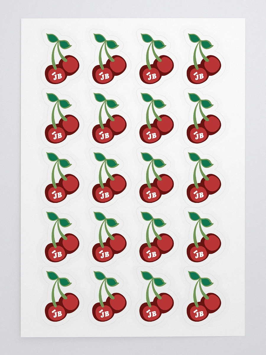 Cherry Sticker Sheet  Joce Bedard Official Merch