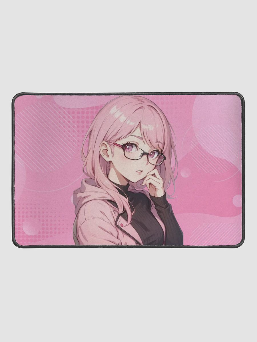(PINK WAIFU) K Desk Mat 12" x 18" product image (1)