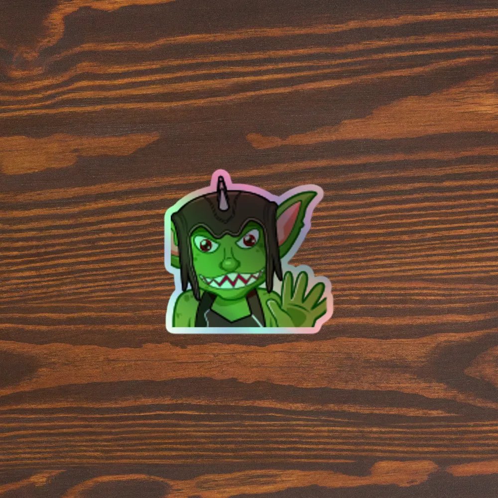 Hi Holographic Sticker product image (5)