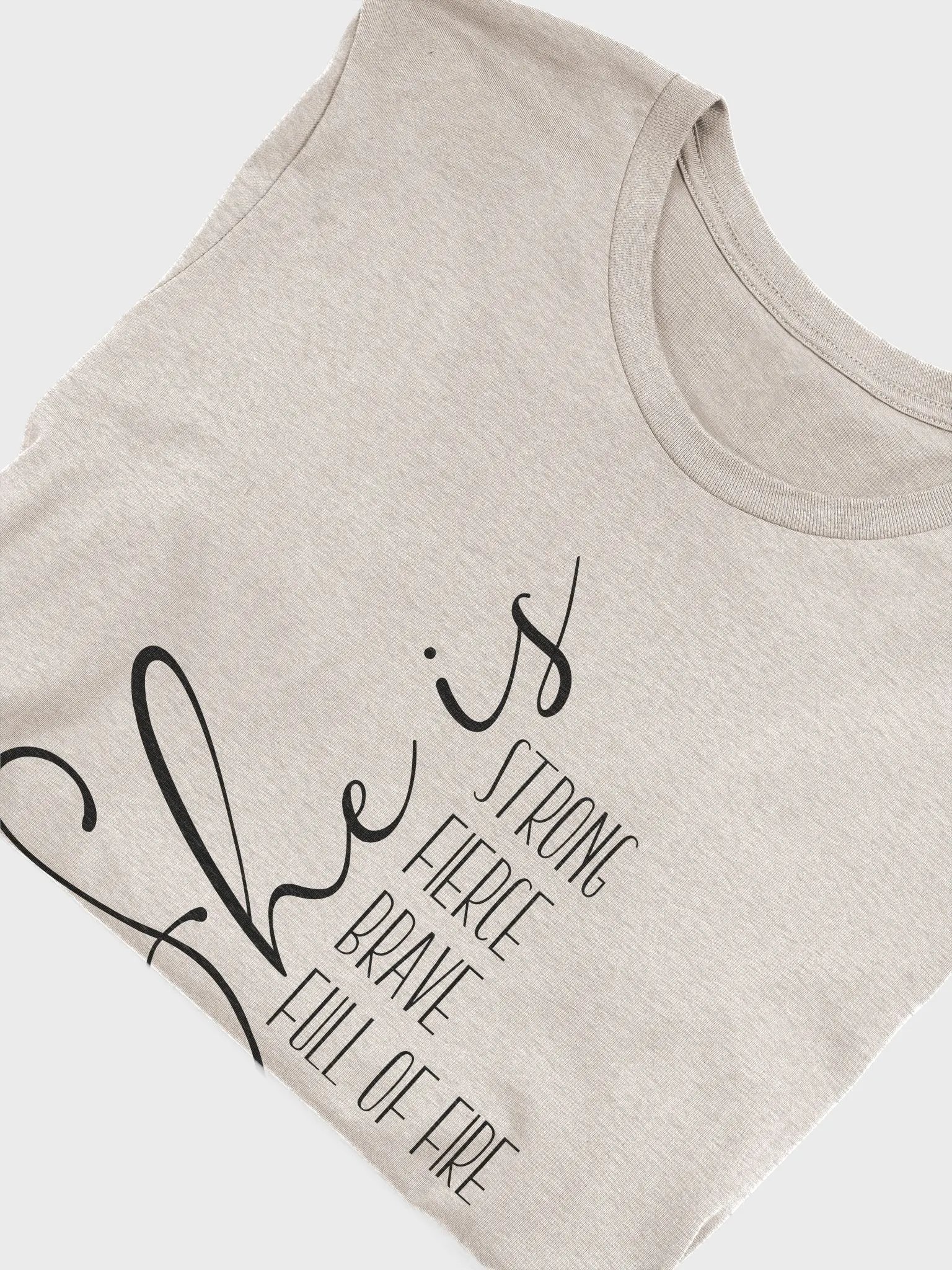 She is Strong Fierce Brave: Supersoft T-Shirt product image (40)
