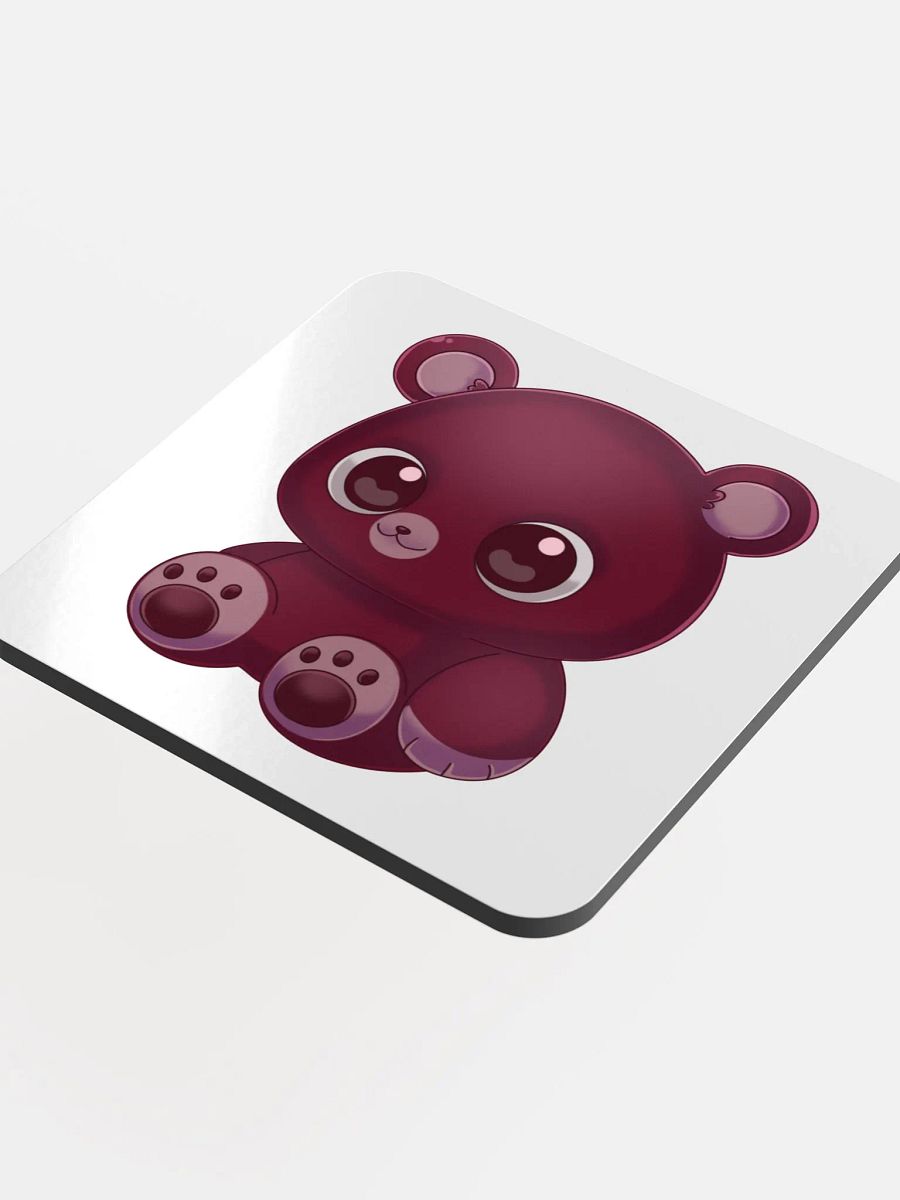 Afro the Bear Cork Coaster product image (4)