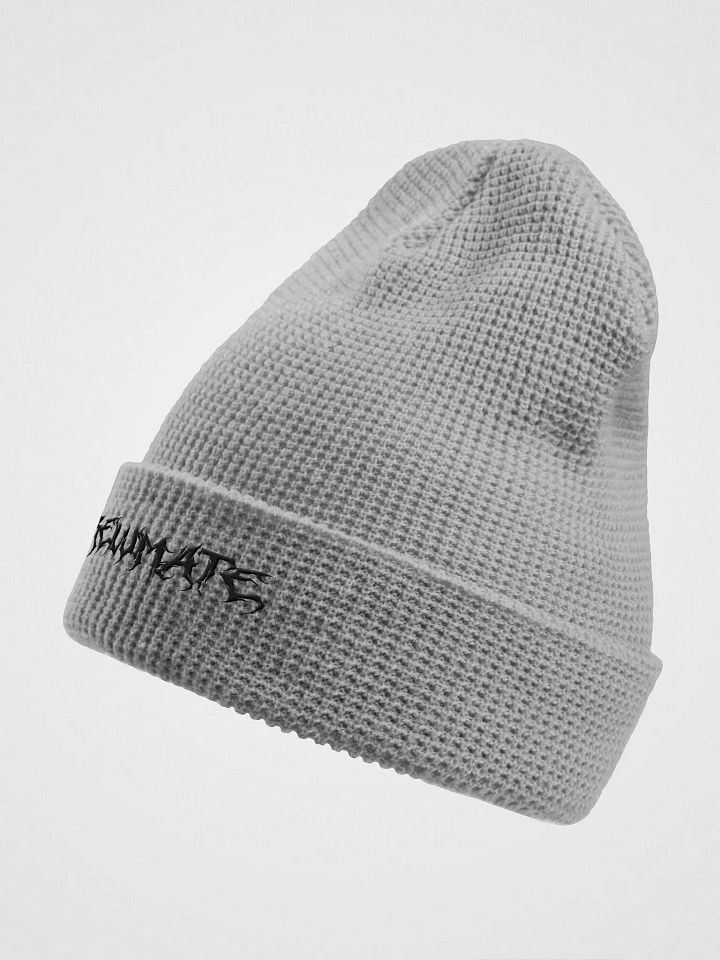 Metal Krewmate Beanie - Waffle (Black Logo) product image (2)