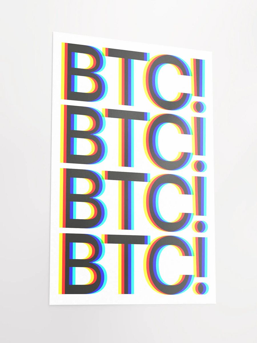 BTC! Pop Poster product image (2)