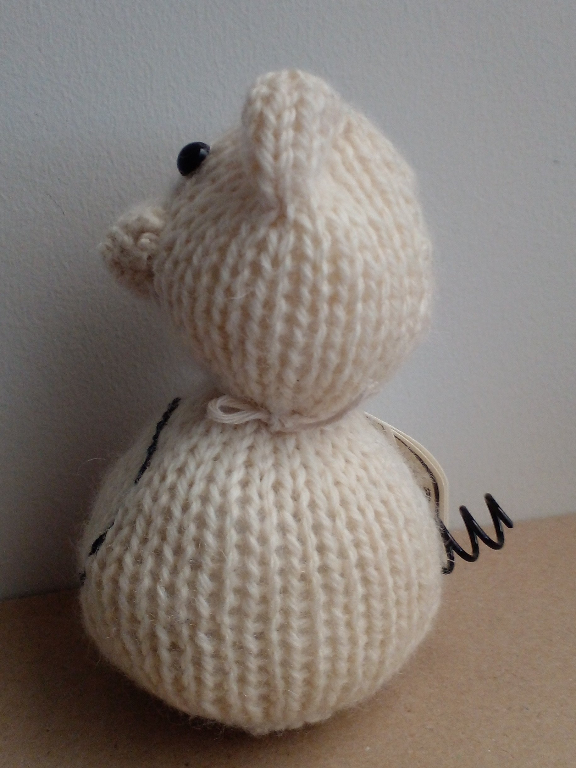 100% Wool 15cm Stuffed Pupsie - Pupsies! product image (4)