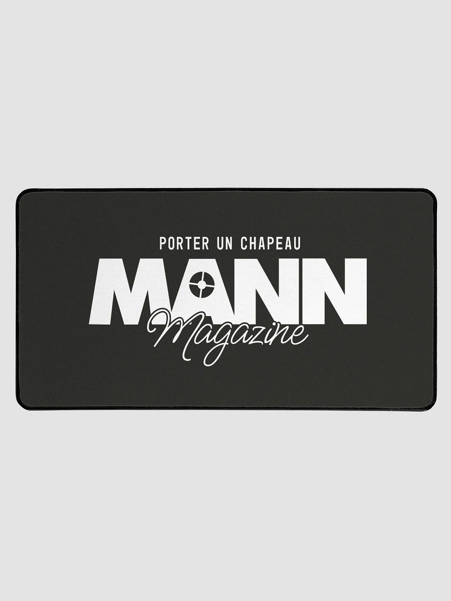 MANN Magazine Black Desk Mat product image (1)