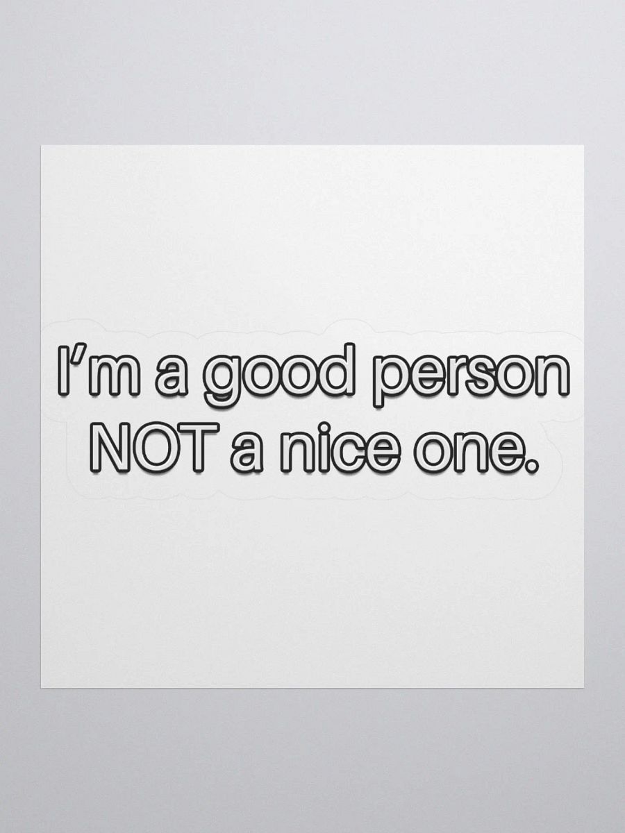 Good Person Sticker product image (2)