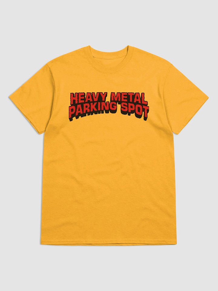 Bold Logo - Red on Yellow T-shirt product image (2)