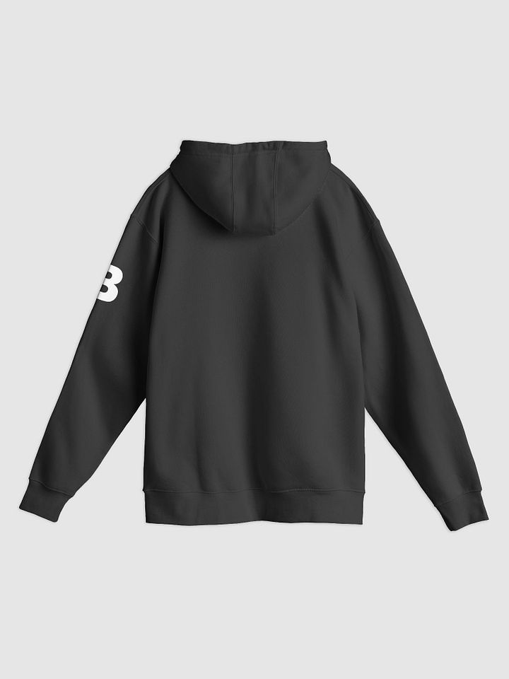 Black By Omega - White | Premium Pullover Hoodie product image (2)