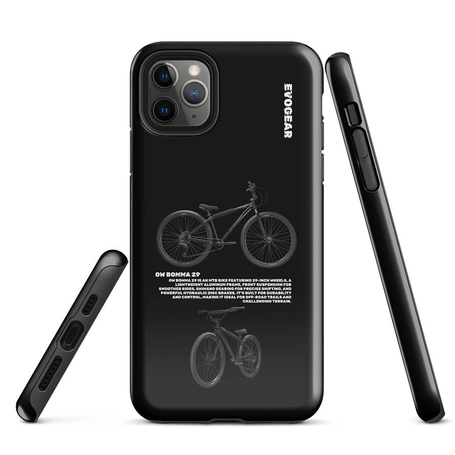 Black OW Bomma 29 iPhone Case product image (5)