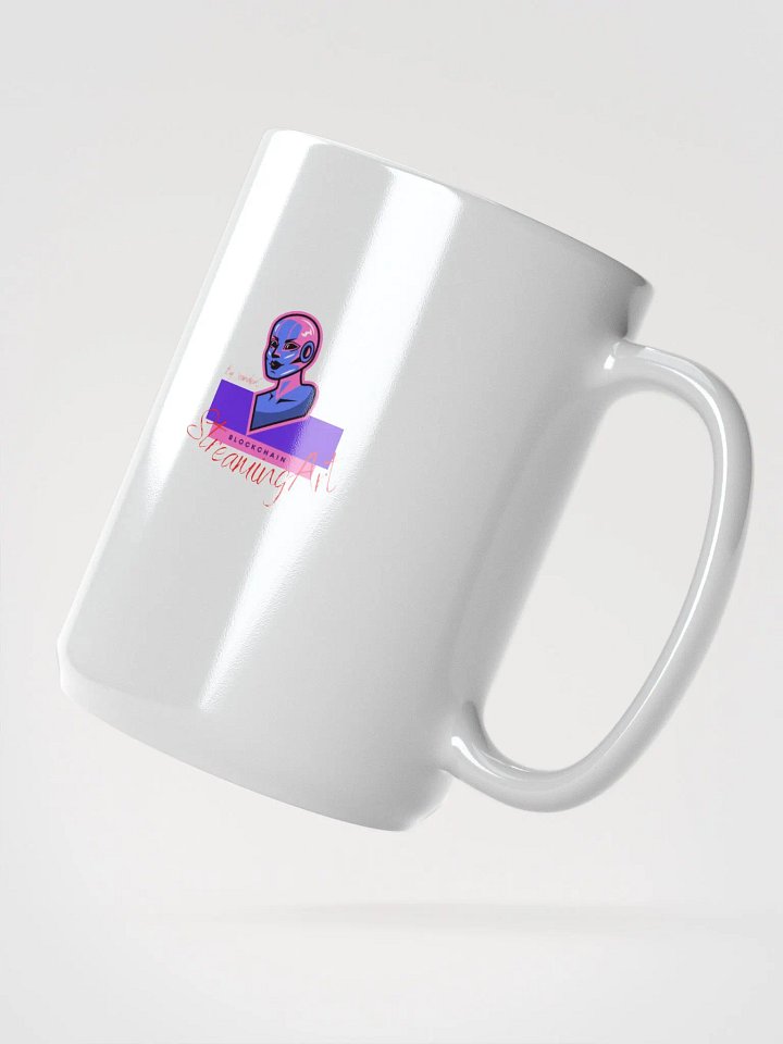 StreamingArt Futuristic Blockchain Vibes Mug product image (2)