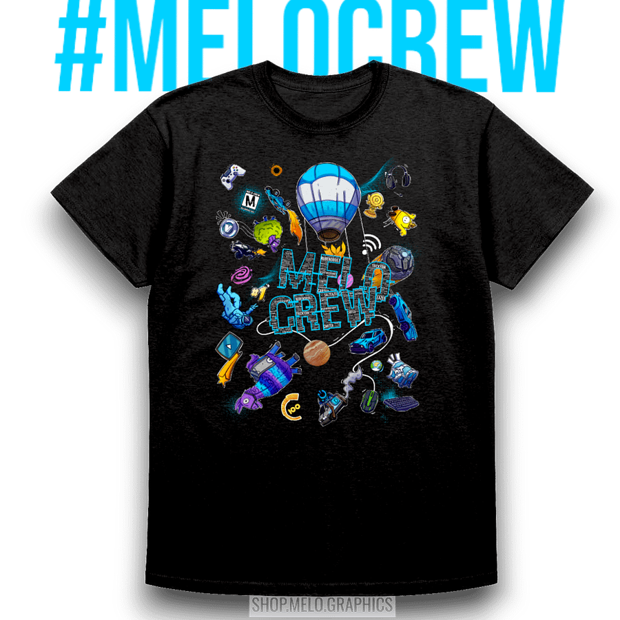 #MELOtober 2024 Personalized MELO CREW Chaos - Classic T-Shirt | #MadeByMELO product image (1)