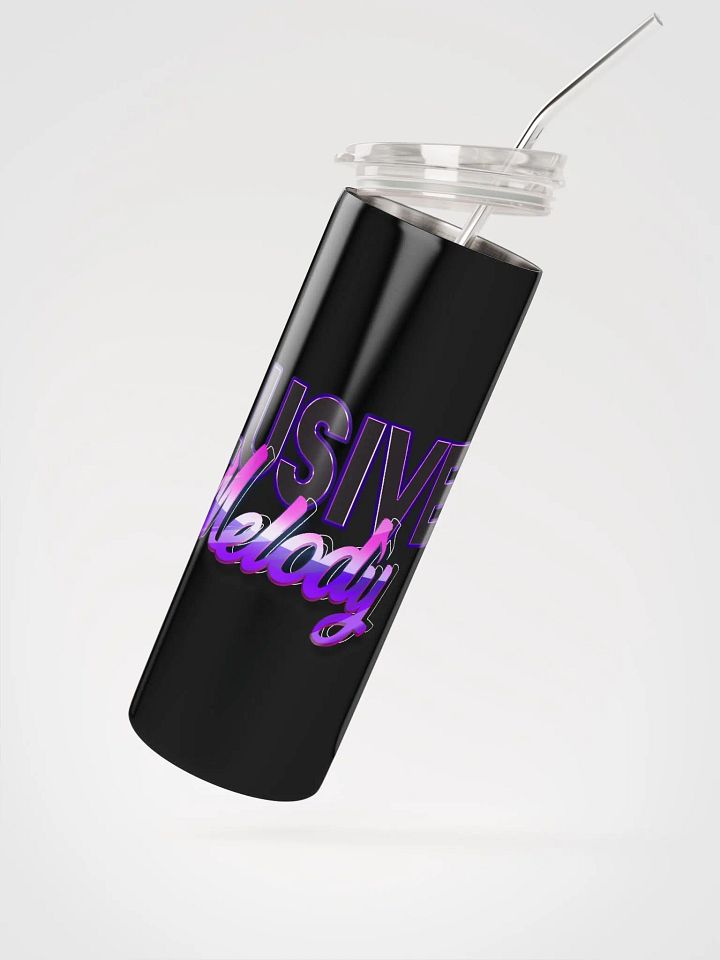 Elusivemelody Logo Tumbler w/ Metal Straw product image (2)