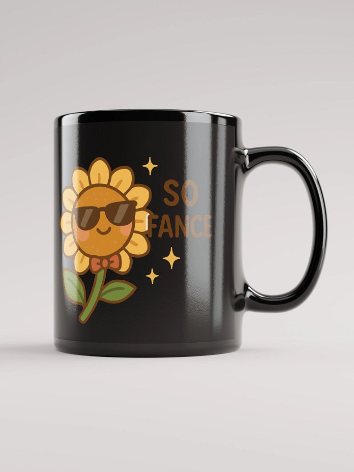 Black Sunflower Mug product image (1)