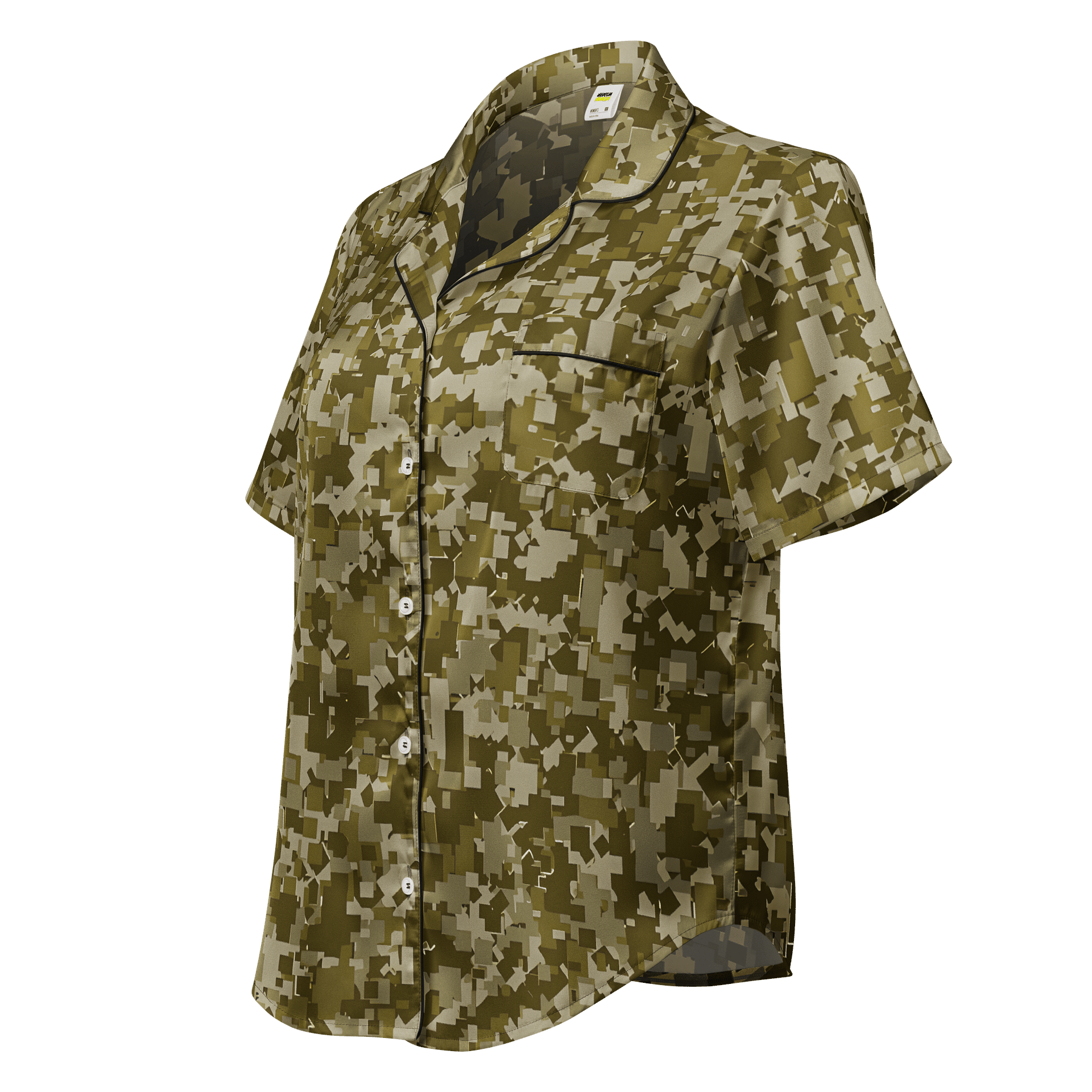 Satin Jungle Dreams Pajama Top product image (1)