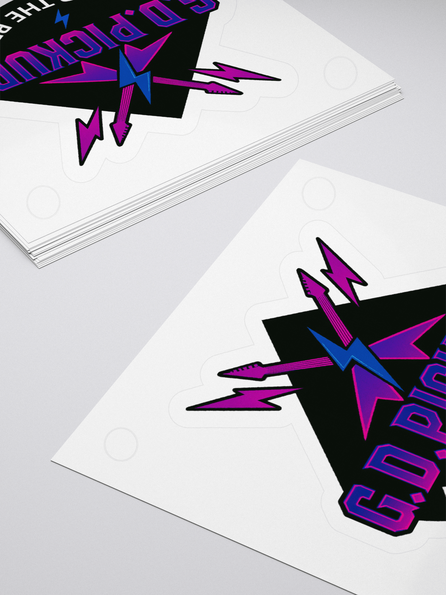 G.D. Pickups Sticker – Retro Thunder Edition product image (11)