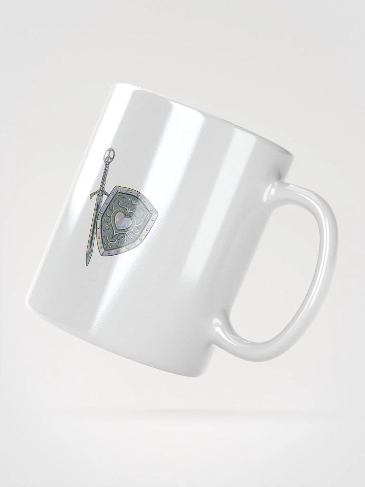 Heart's Guardian Sword and Shield Mug product image (5)
